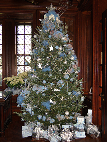 Library - "Peace shines through the holiday" by the Hunterdon Hills Garden Club