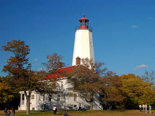 Sandy Hook Lighthouse, Gateway National Recreational Area near Highlands