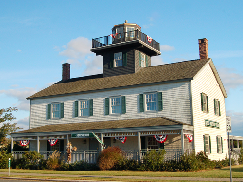 Tucker's Island Lighthouse, Tuckerton in Ocean County