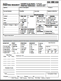 Print Request Form