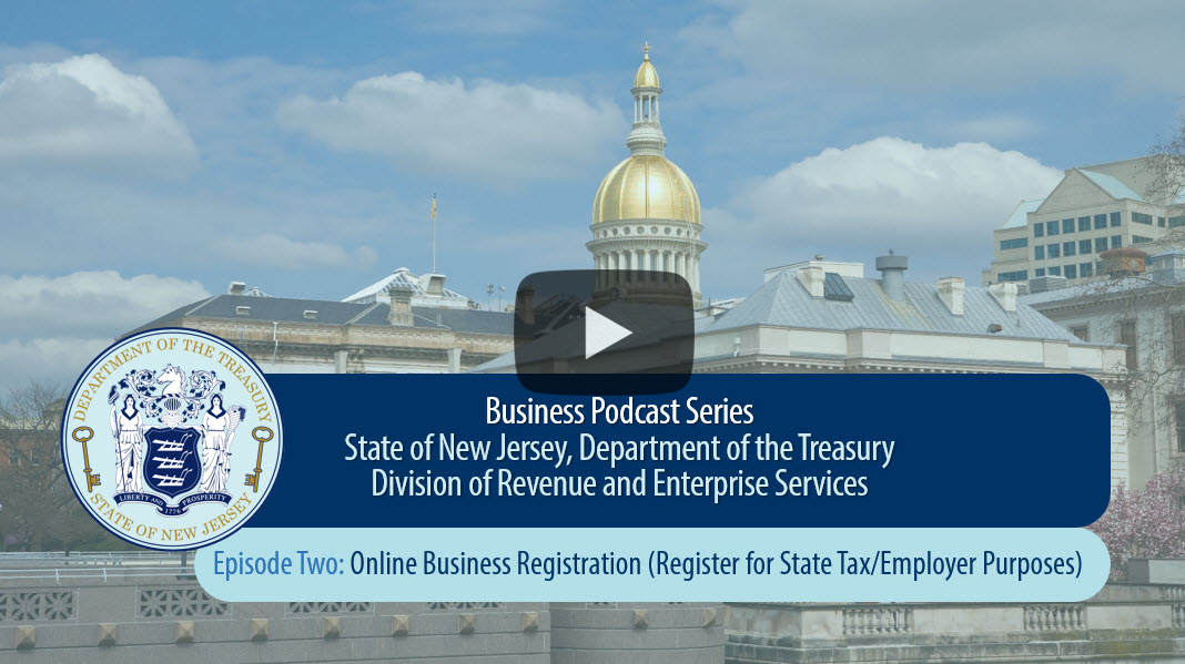 02 Online Business Registration (Register for State Tax / Employer Purposes)