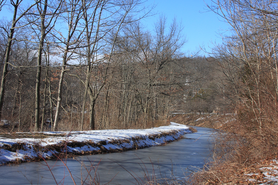 trail by river