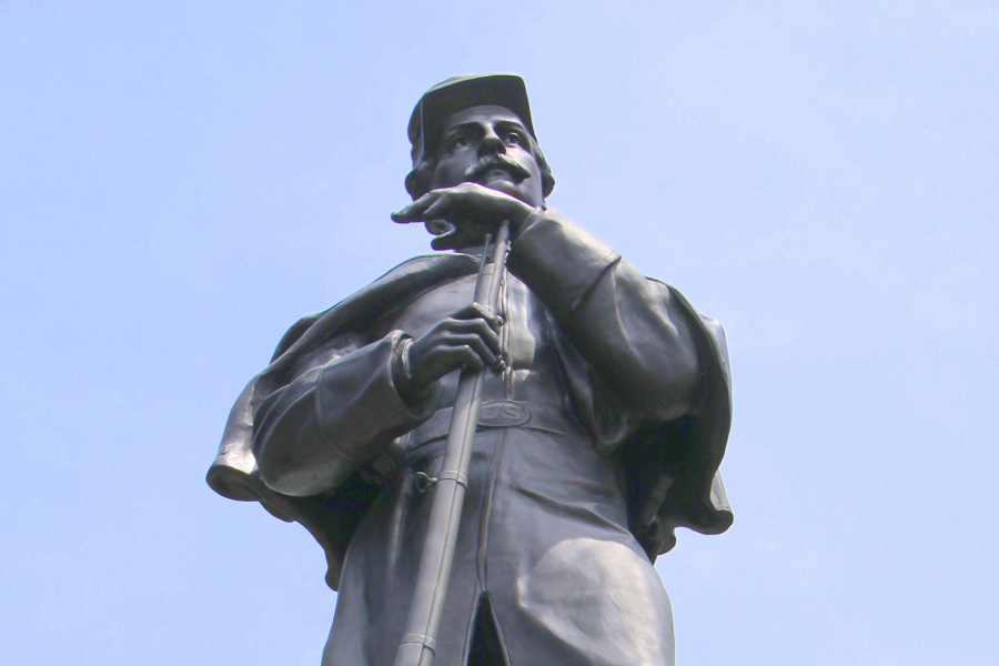 soldier statue