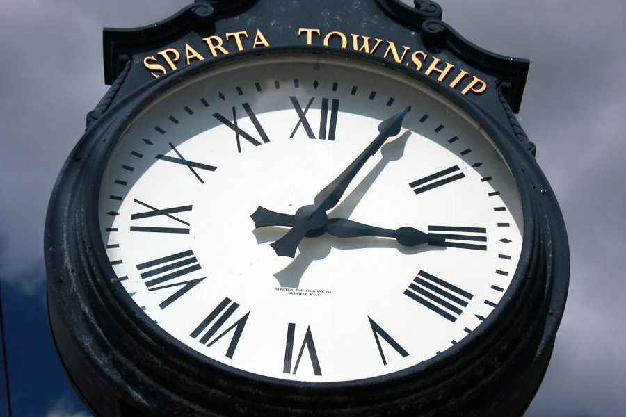 Sparta clock