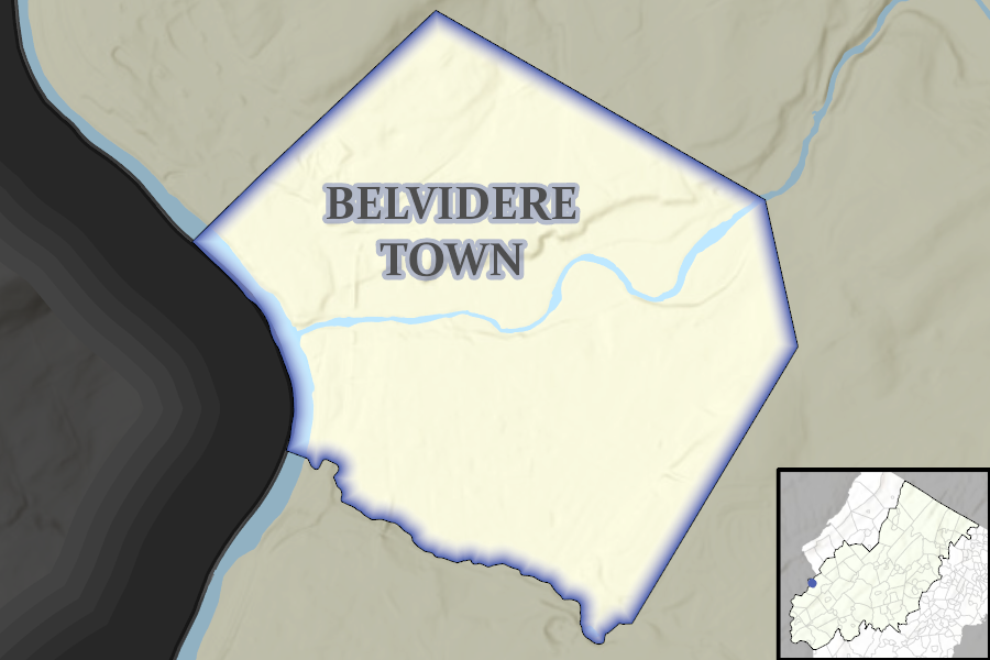Belvidere Town map