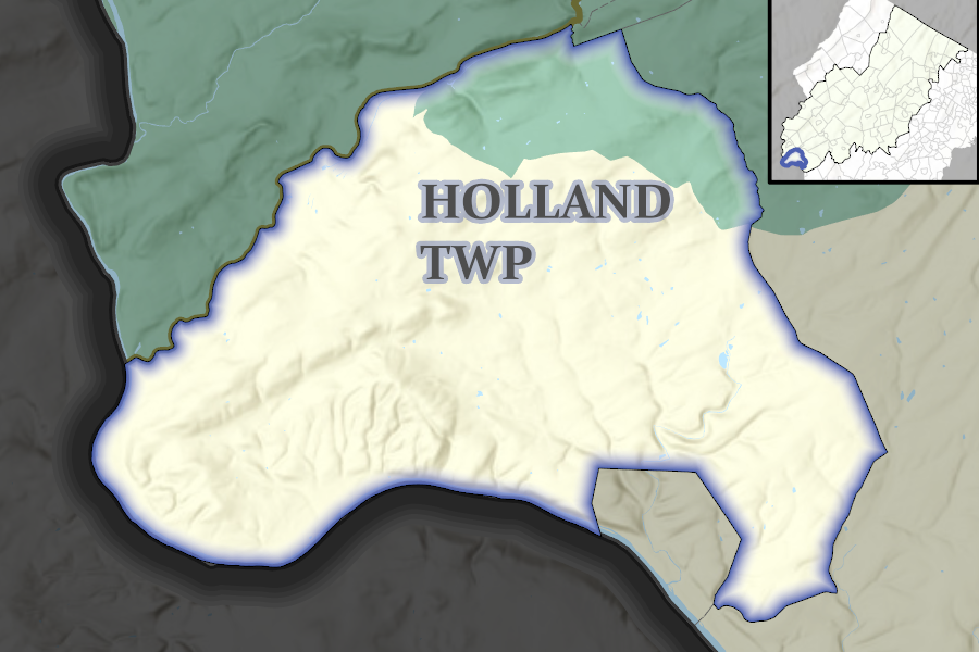 Holland Township map