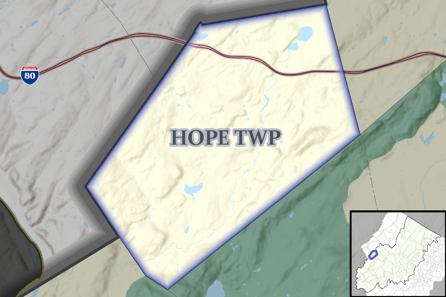 Hope Township map