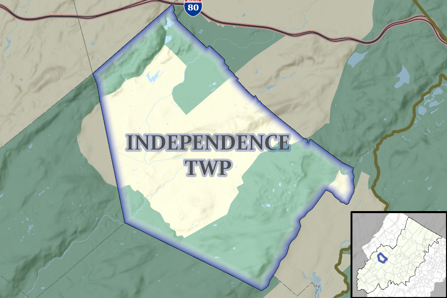 Independence Township map