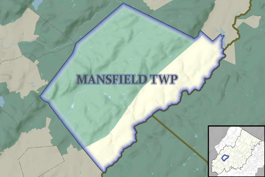 Mansfield Township map