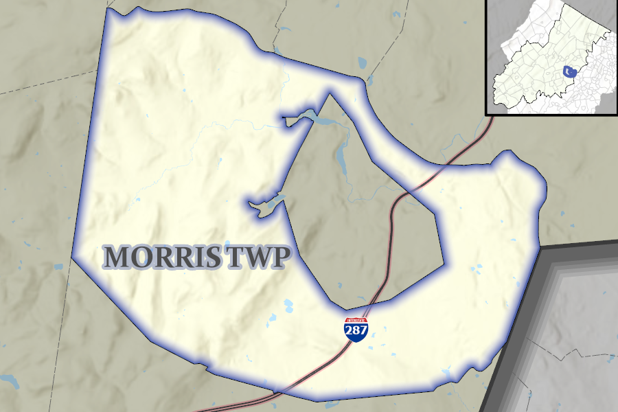 Morris Township map