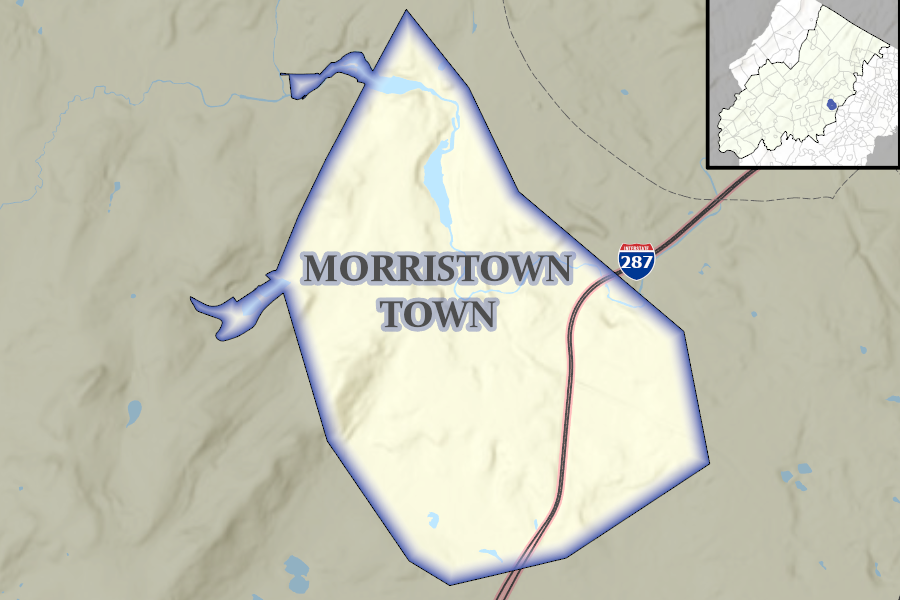 Town of Morristown map