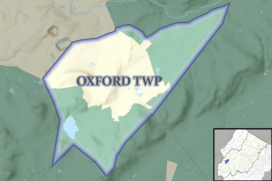 Oxford Township map