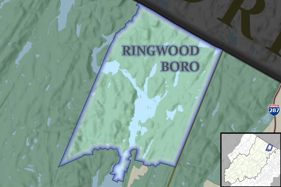 Ringwood Borough map