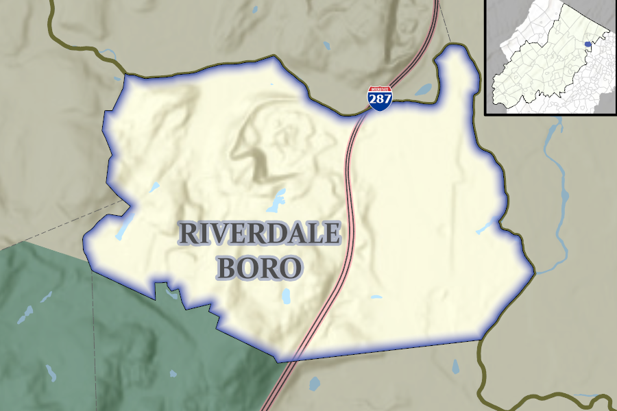 Riverdale Borough map