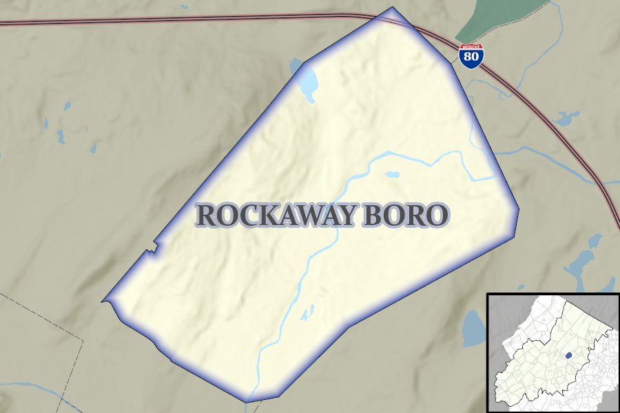 Rockaway Borough map