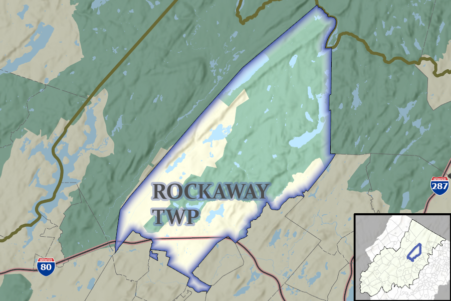 Rockaway Township map