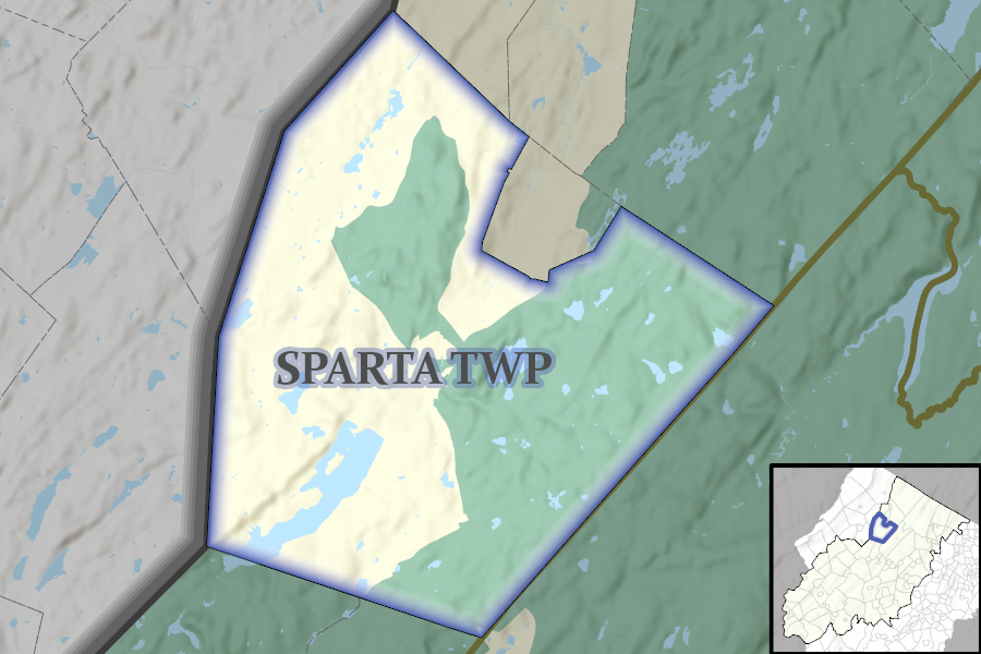 Sparta Township map