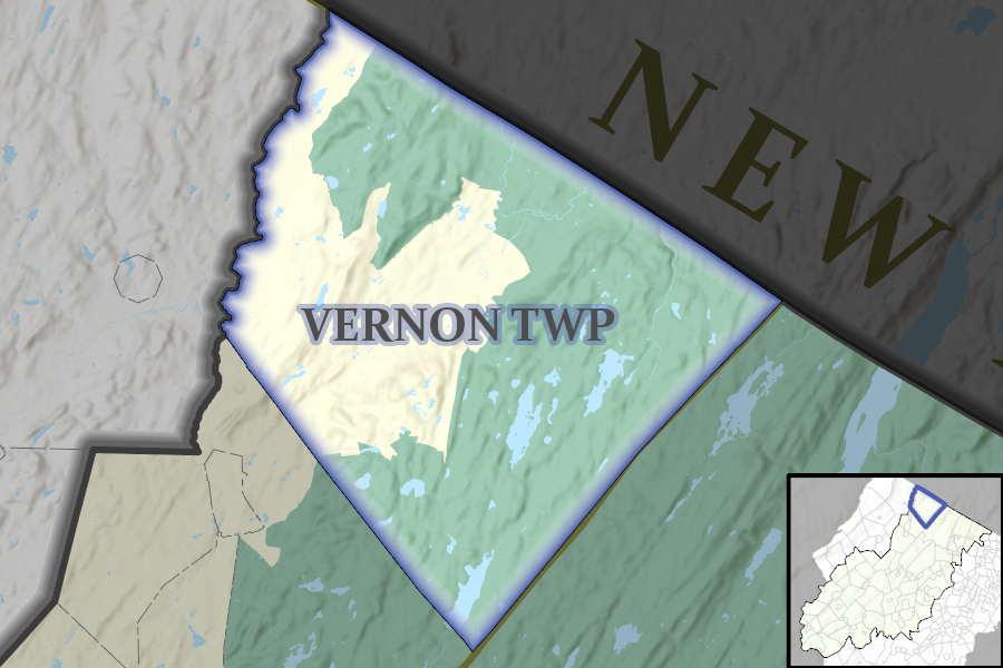 Vernon Township map