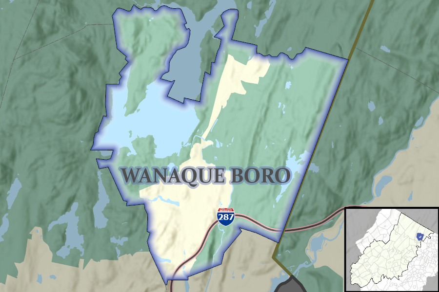 Wanaque Borough map