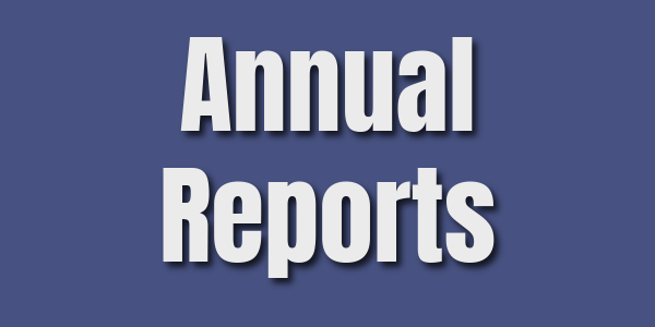 graphic with words Annual Reports