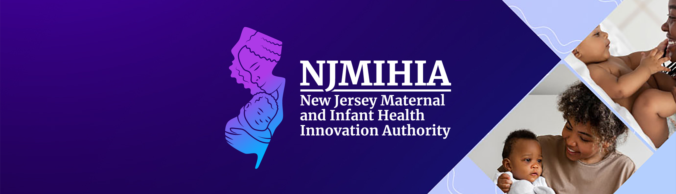 NJMIHIA Logo on purple background