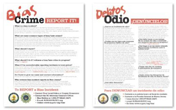 Report Bias Crime Flier