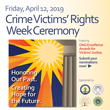Crime Victims' Rights Week Ceremony