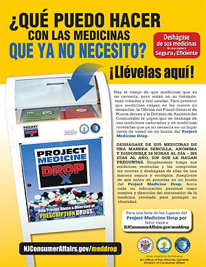 Download the Project Medicine Drop flier in English
