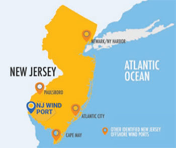 image - map, location NJ Windport