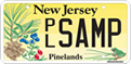 Graphic: New Jersey Pinelands themed license plate