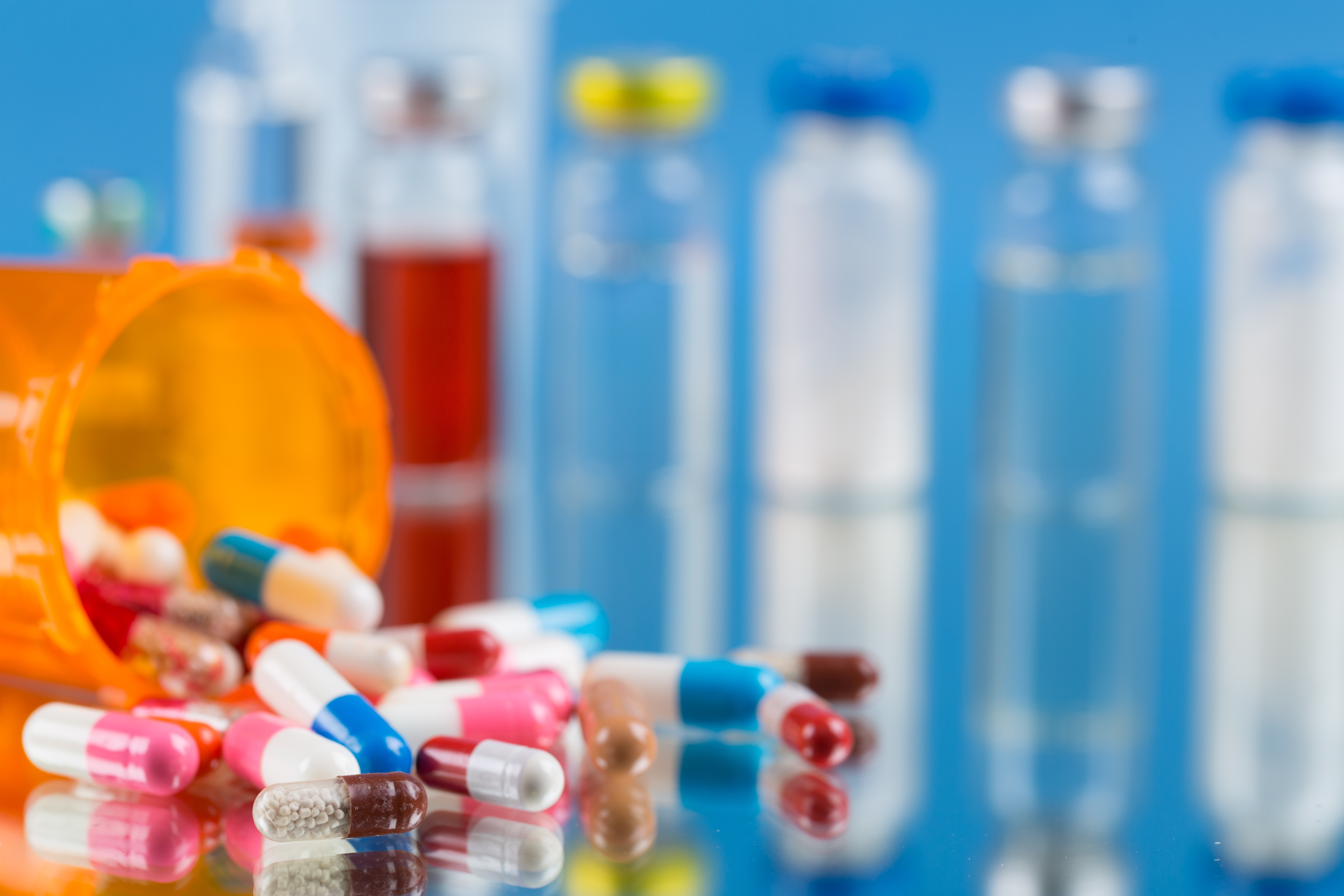 photo: medication spread out