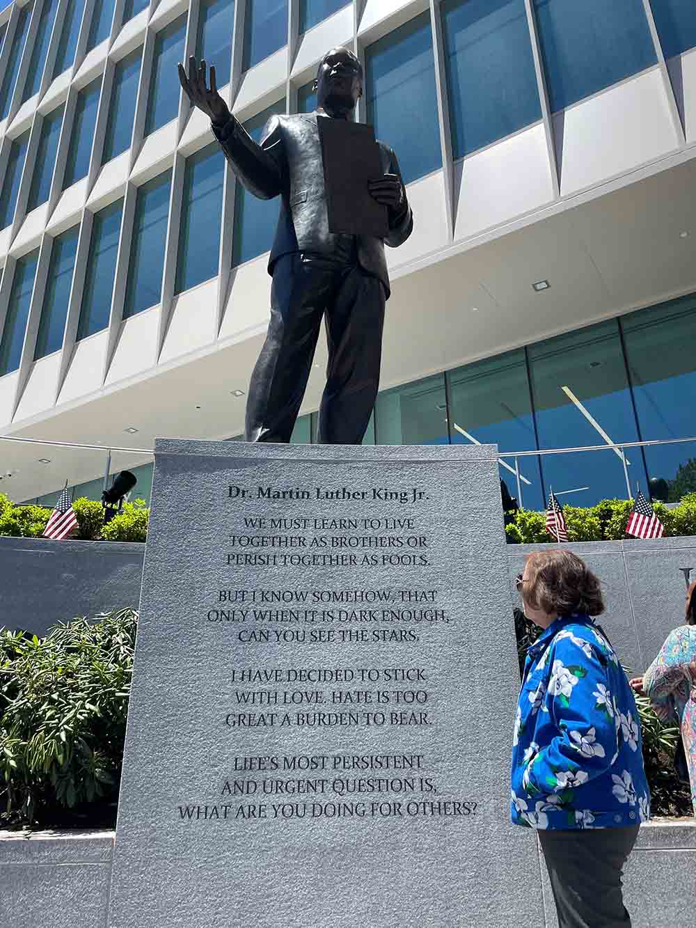 Martin Luther King, Jr. Commemorative Commission at Essex County’s dedication at their Martin Luther King, Jr. Justice Building