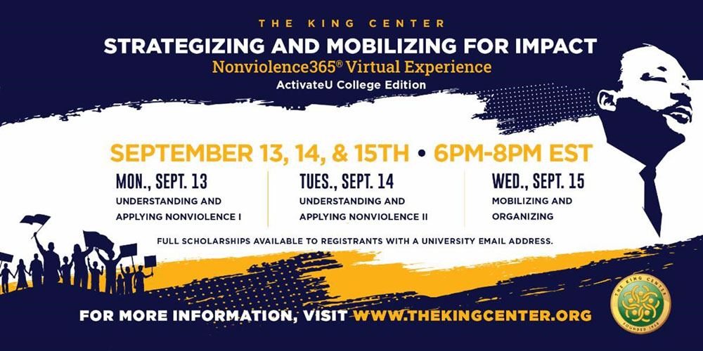 Strategizing and Mobilizing For Impact- Nonviolence365 Virtual Experience