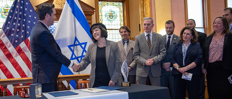 Jersey City, NJ and Beit Shemesh, Israel, Sign Sister Cities Agreement