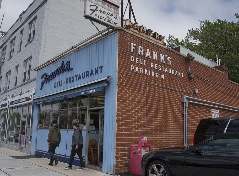 Anthony Bourdain Food Trail at Frank’s Deli and Restaurant in Asbury Park