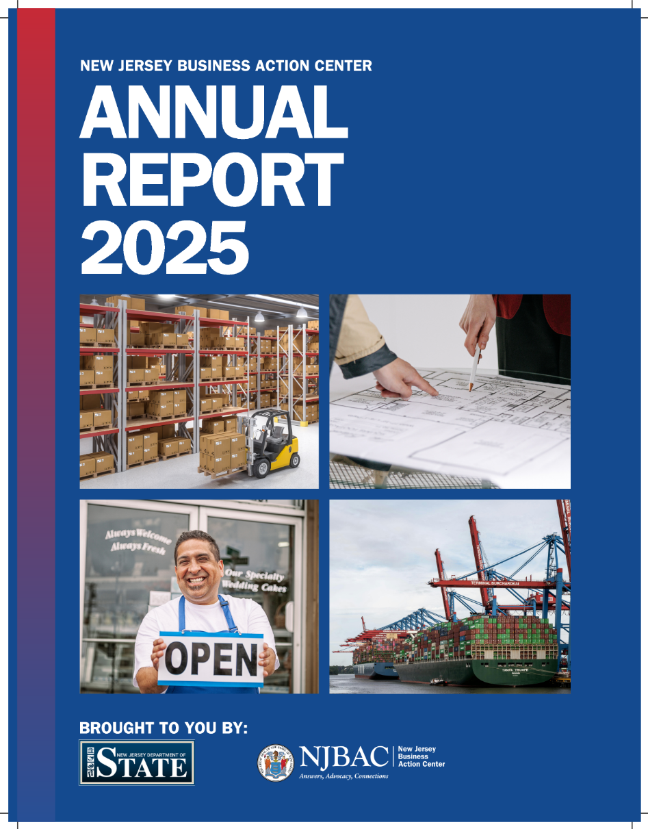 NJ BAC 2025 Annual Report cover image