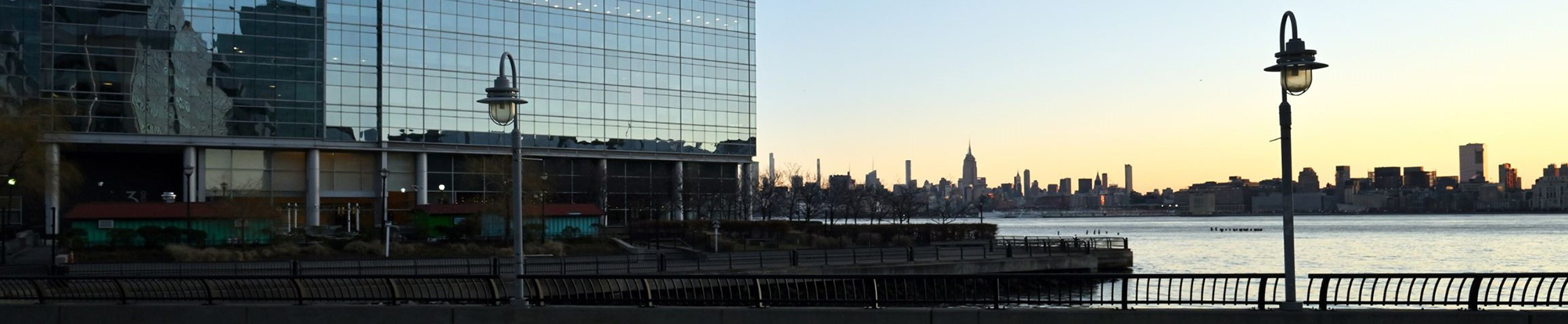 Sunset at Jersey City