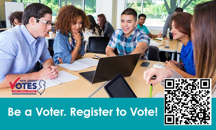 NJ DOS Division of Elections Student Voter Registration & Voting