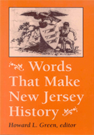 Words That Make New Jersey History - Rutgers Press