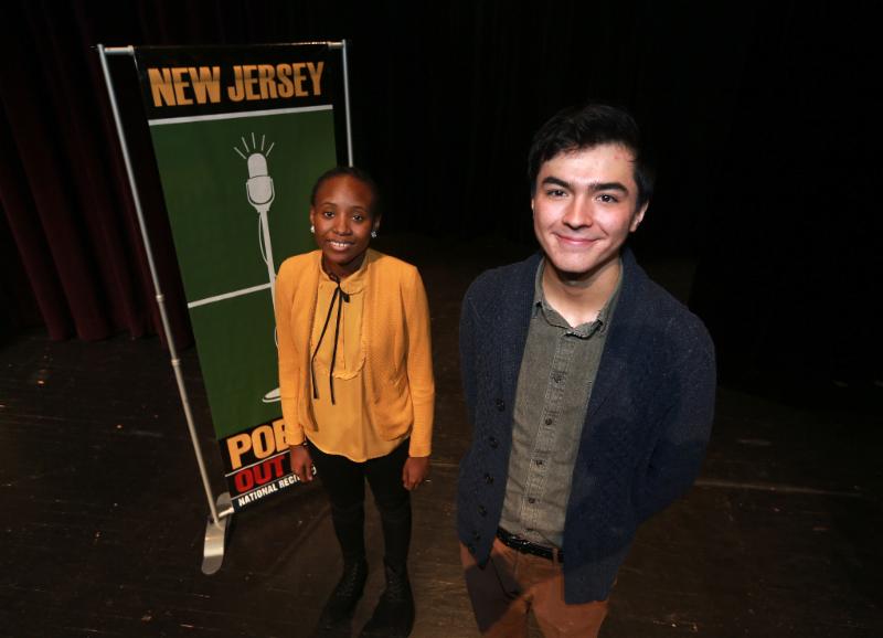 NJPOL State Champion Joseph G. Kim Sexton (R) and State Runner-Up Monica Howze