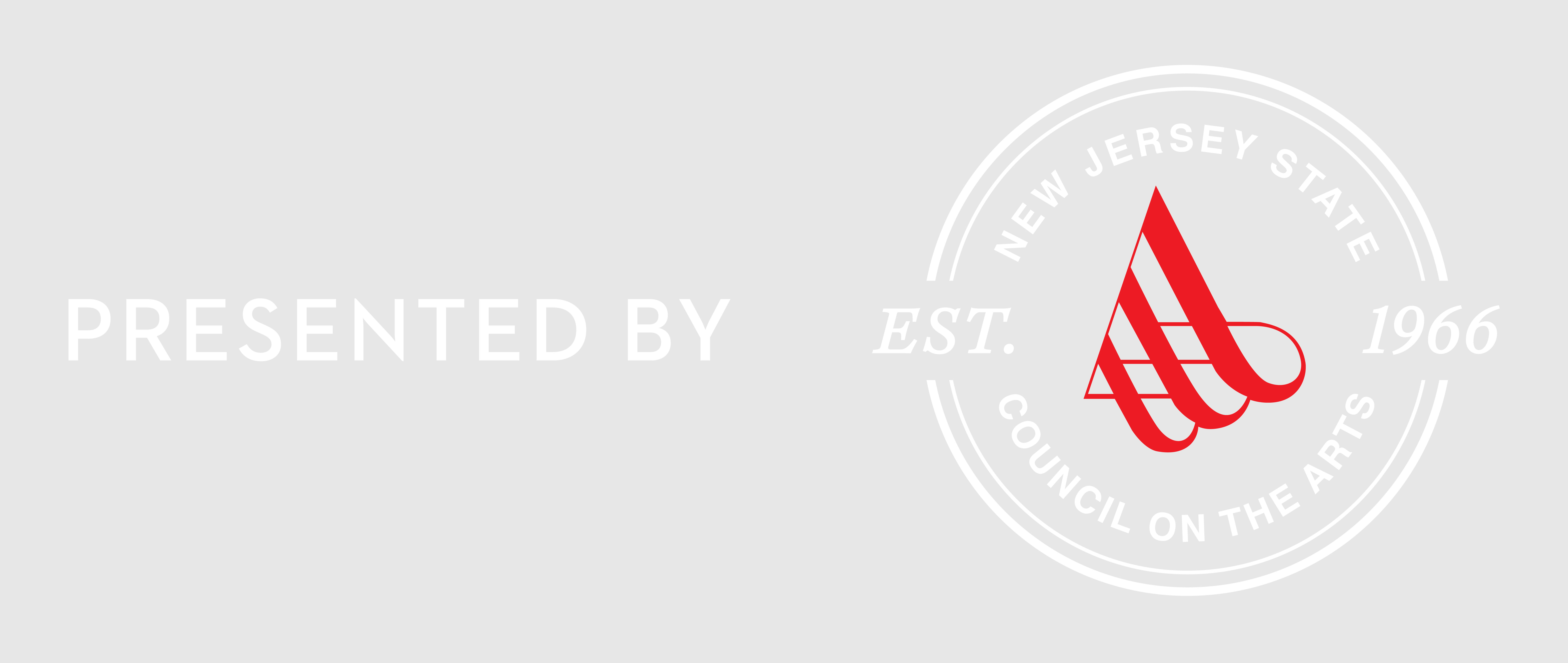 NJCA Logo Presented By Full Color White