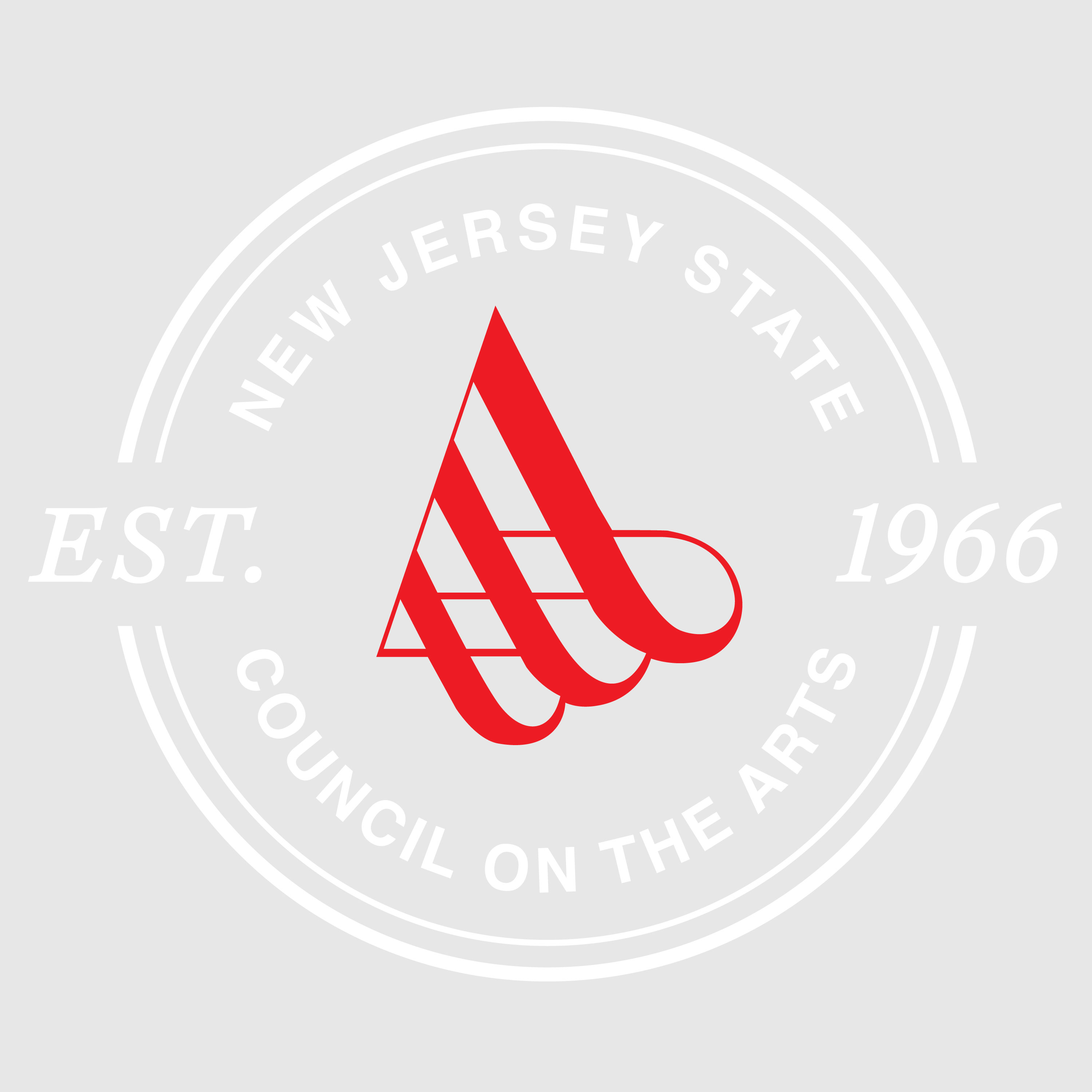 NJCA Logo Full Color White