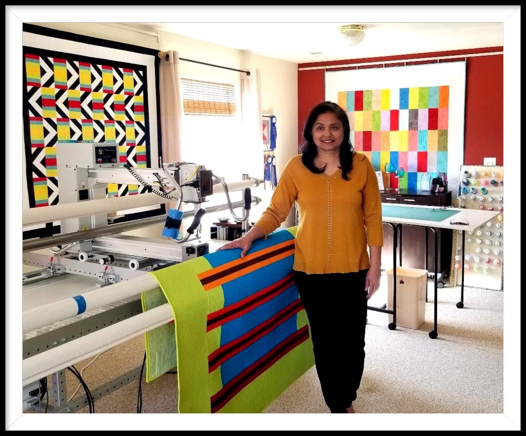 Krishma Patel in her Home Studio, May 2020
