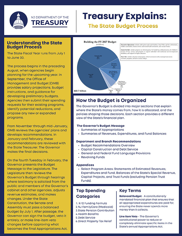 Budget Process flyer