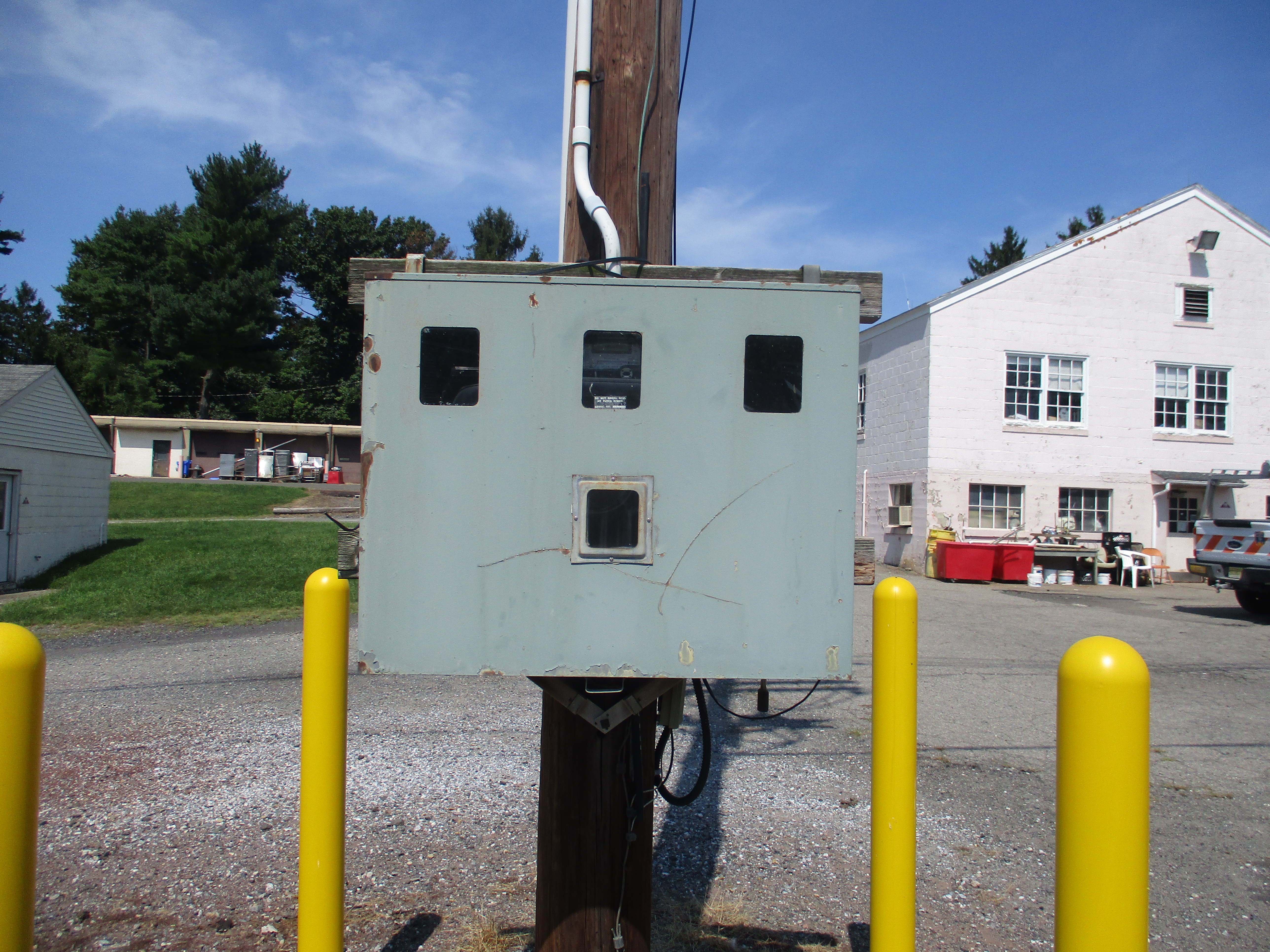 Main electric meter for campus