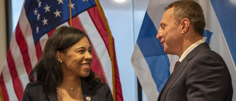 Acting Secretary of State Way and Israeli Minister of Tourism Yoel Razvozov Held a Bilateral Meeting with the Goal of Enhancing New Jersey-Israel Travel